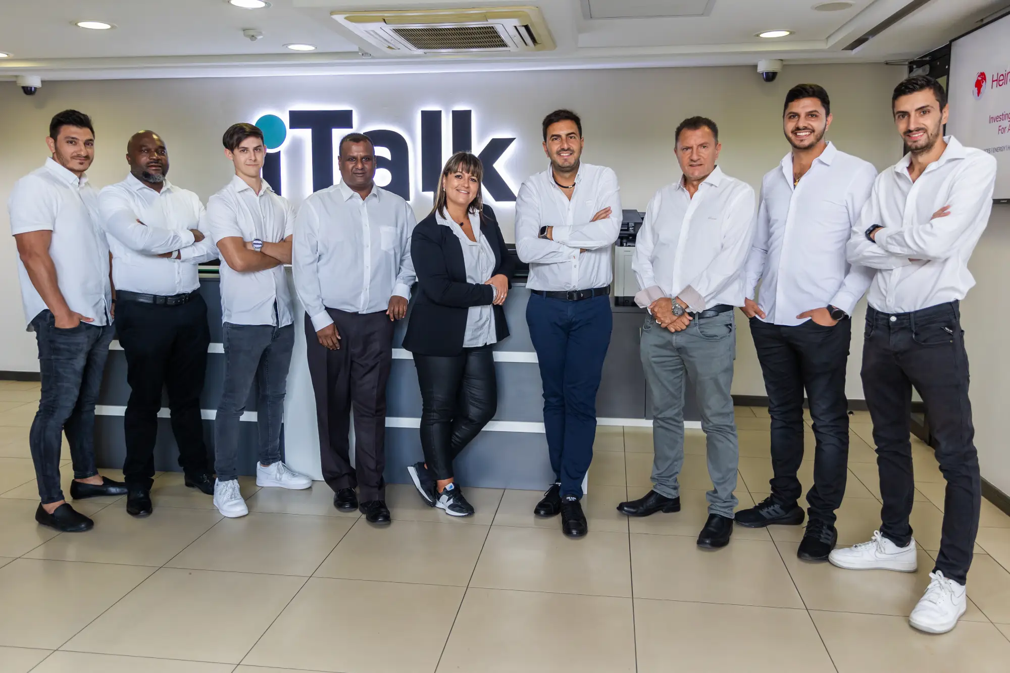 The Leaders of iTalk, a leader in CX outsourcing